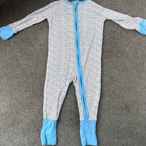 Little Sleepies Polka Dot Zippy